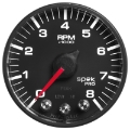 Picture of Autometer Spek-Pro Black 2 1-16 inch 8K RPM Tach w- Shift Light and Peak Memory