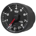 Picture of Autometer Spek-Pro Black 2 1-16 inch 8K RPM Tach w- Shift Light and Peak Memory