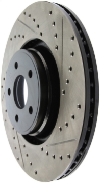 Picture of StopTech 14+ Ford Focus ST w- 335mm Brakes Front Left Slotted & Drilled Rotor