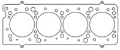 Picture of Cometic Lancia-Fiat Delta-Tempra 85mm -045 inch MLS 8-16 Valves-5 Layer
