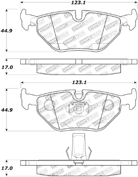 Picture of StopTech Street Touring Brake Pads