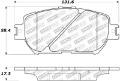Picture of StopTech Street Touring 06 Lexus GS - 09-10 IS Front Brake Pads
