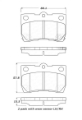 Picture of StopTech Street Touring 06 Lexus GS300-430 - 07-08 GS350 Rear Brake Pads
