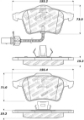 Picture of StopTech Street Touring 1-05-09 Audi A4-A4 Quattro Front Brake Pads