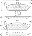 Picture of StopTech Street Touring 10-11 Ford F-150 Rear Brake Pads