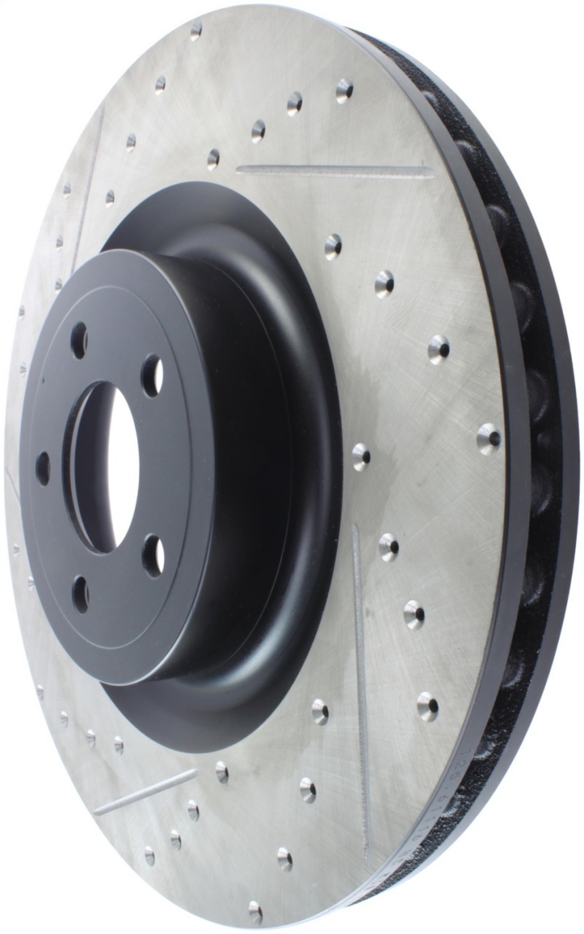 Picture of StopTech Slotted & Drilled Sport Brake Rotor - 2015 Ford Mustang GT - Front Right