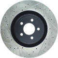 Picture of StopTech Slotted & Drilled Sport Brake Rotor - 2015 Ford Mustang GT - Front Right