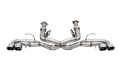 Picture of Corsa 2020-25 Corvette C8 3in Xtreme Cat-Back Exhaust 4-5in Pol Quad Tips - Deletes stock AFM Valve