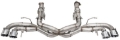 Picture of Corsa 2020-25 Corvette C8 3in Xtreme Cat-Back Exhaust 4-5in Pol Quad Tips - Deletes stock AFM Valve