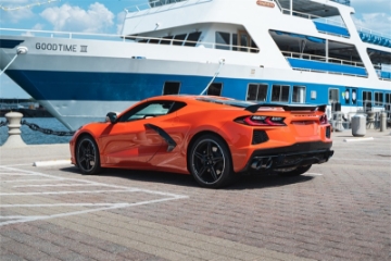 Picture of Corsa 2020-25 Corvette C8 3in Xtreme Cat-Back Exhaust 4-5in Black Quad Tips - Deletes stock AFMValve
