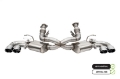 Picture of Corsa 2020-25 Corvette C8 3in Valved Cat-Back 4-5in Pol Quad Tips - Fits Factory Perf Exhaust w- AFM
