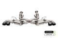 Picture of Corsa 2020-25 Corvette C8 3in Valved Cat-Back 4-5in Blk Quad Tips - Fits Factory Perf Exhaust w- AFM