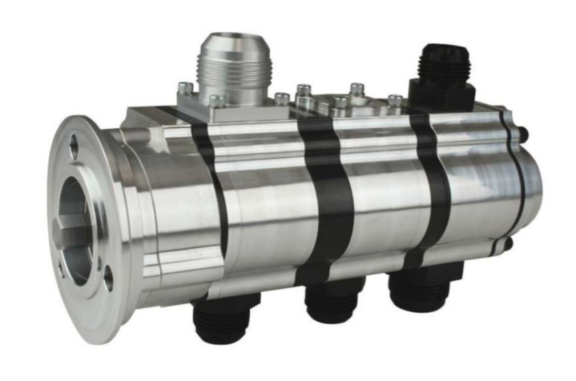 Picture of Moroso Rev Rotation Dry Sump 3-Stage Oil Pump V-Band Noonah Hex Drive 1-800 PS