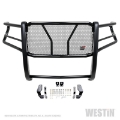 Picture of Westin 19-21 GMC Sierra 1500 HDX Grille Guard - Black