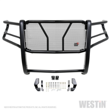 Picture of Westin 19-21 GMC Sierra 1500 HDX Grille Guard - Black