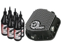 Picture of aFe Power Rear Diff Cover Machined 12 Bolt 9-75in 97-16 Ford F-150 w- Gear Oil 4 QT