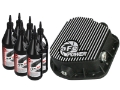 Picture of aFe Power Rear Diff Cover Machined 12 Bolt 9-75in 97-16 Ford F-150 w- Gear Oil 4 QT