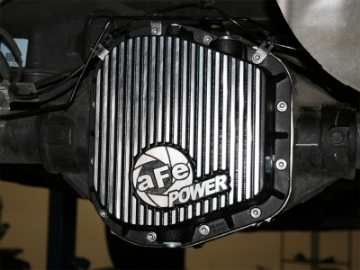 Picture of aFe Power Rear Diff Cover Machined 12 Bolt 9-75in 97-16 Ford F-150 w- Gear Oil 4 QT