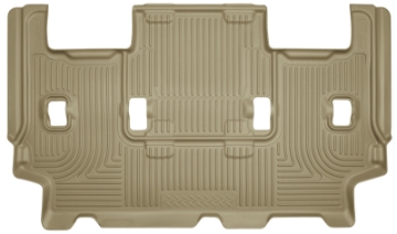 Picture of Husky Liners 07-10 Ford Expedition-Lincoln Navigator WeatherBeater 3rd Row Tan Floor Liner