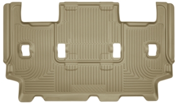 Picture of Husky Liners 07-10 Ford Expedition-Lincoln Navigator WeatherBeater 3rd Row Tan Floor Liner