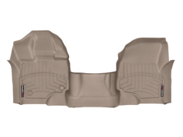 Picture of WeatherTech 2015+ Ford F-150 SuperCab Front FloorLiner - Tan