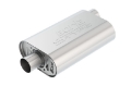 Picture of Borla CrateMuffler SBC Hot 350-383 2-5 inch Offset-Center 14in x 4-35in x 9in Oval Muffler