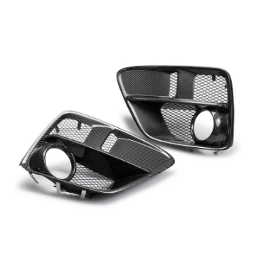 Picture of Seibon 15-17 Subaru Impreza WRX-STi Carbon Fiber Fog Light Surrounds pair