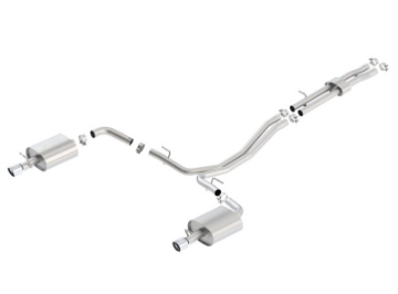 Picture of Borla 12-15 Ford Explorer 3-5L EcoBoost Dual Split Rear Ext SS S-Type CB Exhaust