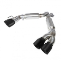 Picture of Kooks 2016 + Chevrolet Camaro SS LT1 3in Axle Back Exhaust System w- Mufflers and Black Quad Tips