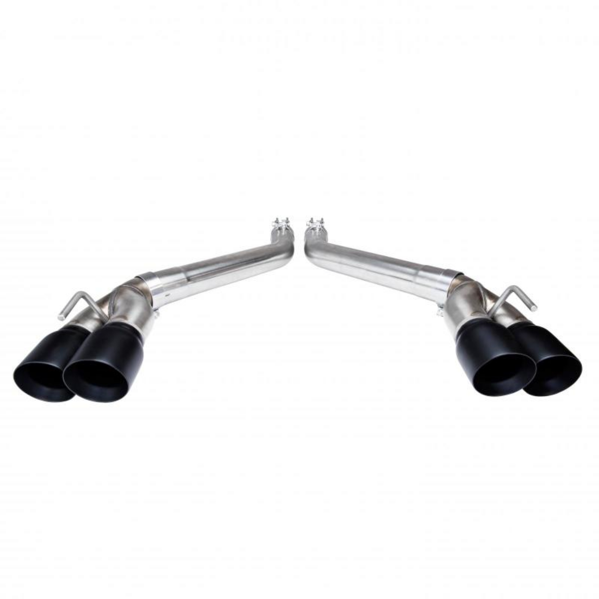 Picture of Kooks 2016 + Chevrolet Camaro SS LT1 3in Axle Back Muffler Delete Exhaust System w- Black Quad Tips