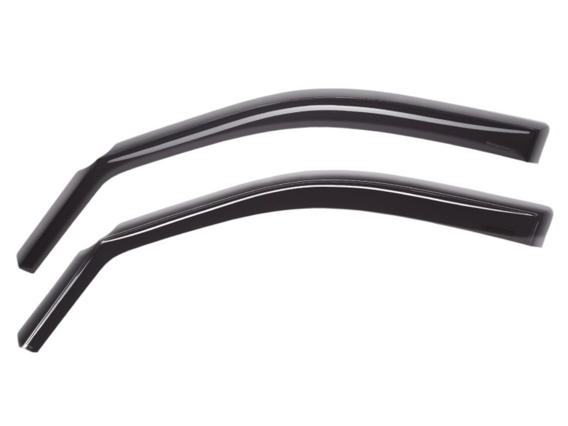 Picture of WeatherTech 00-05 Buick LeSabre Sedan Front Side Window Deflectors - Dark Smoke