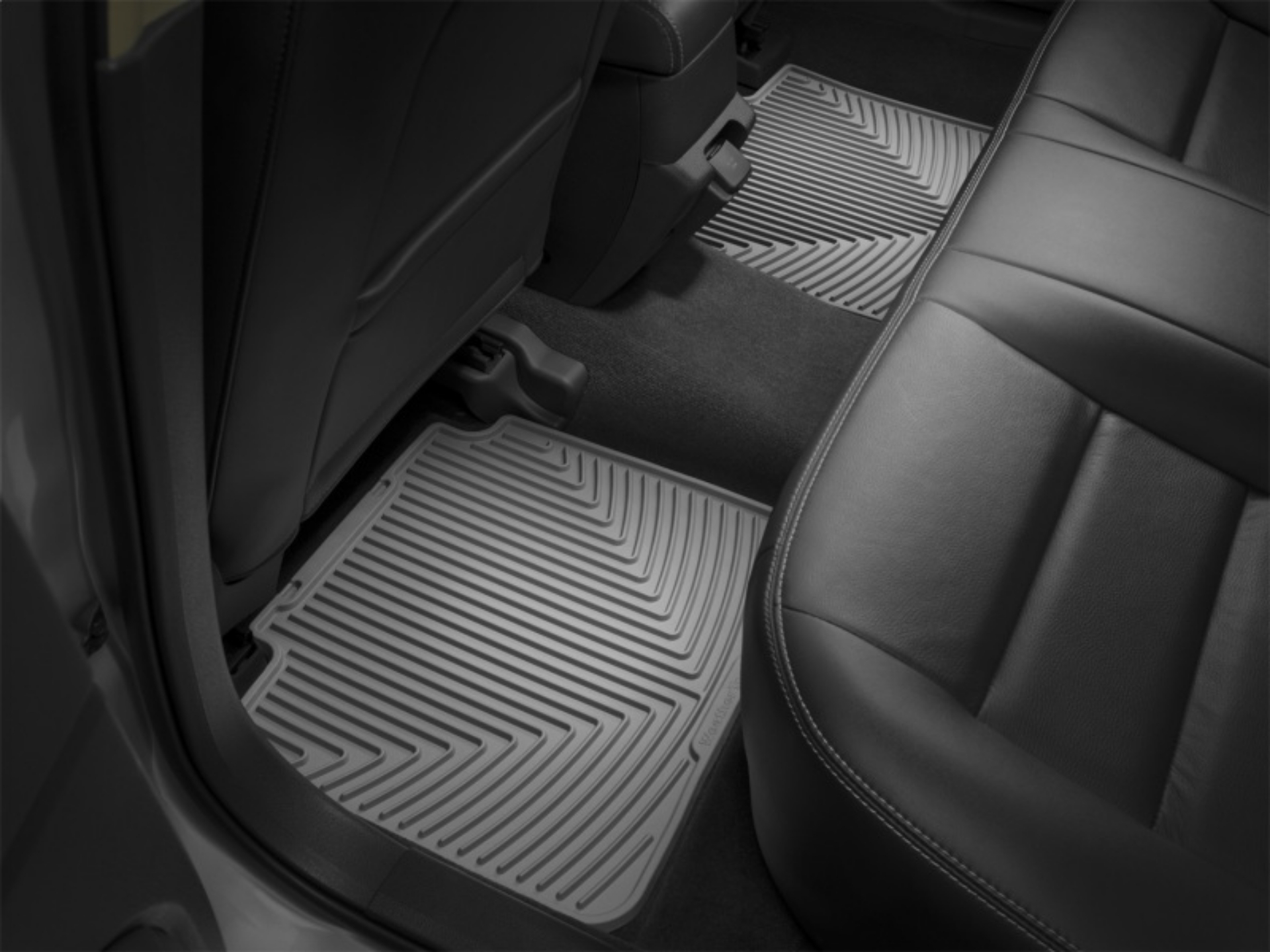 Picture of WeatherTech 2019+ BMW X5 40i Rear Rubber Mats - Grey