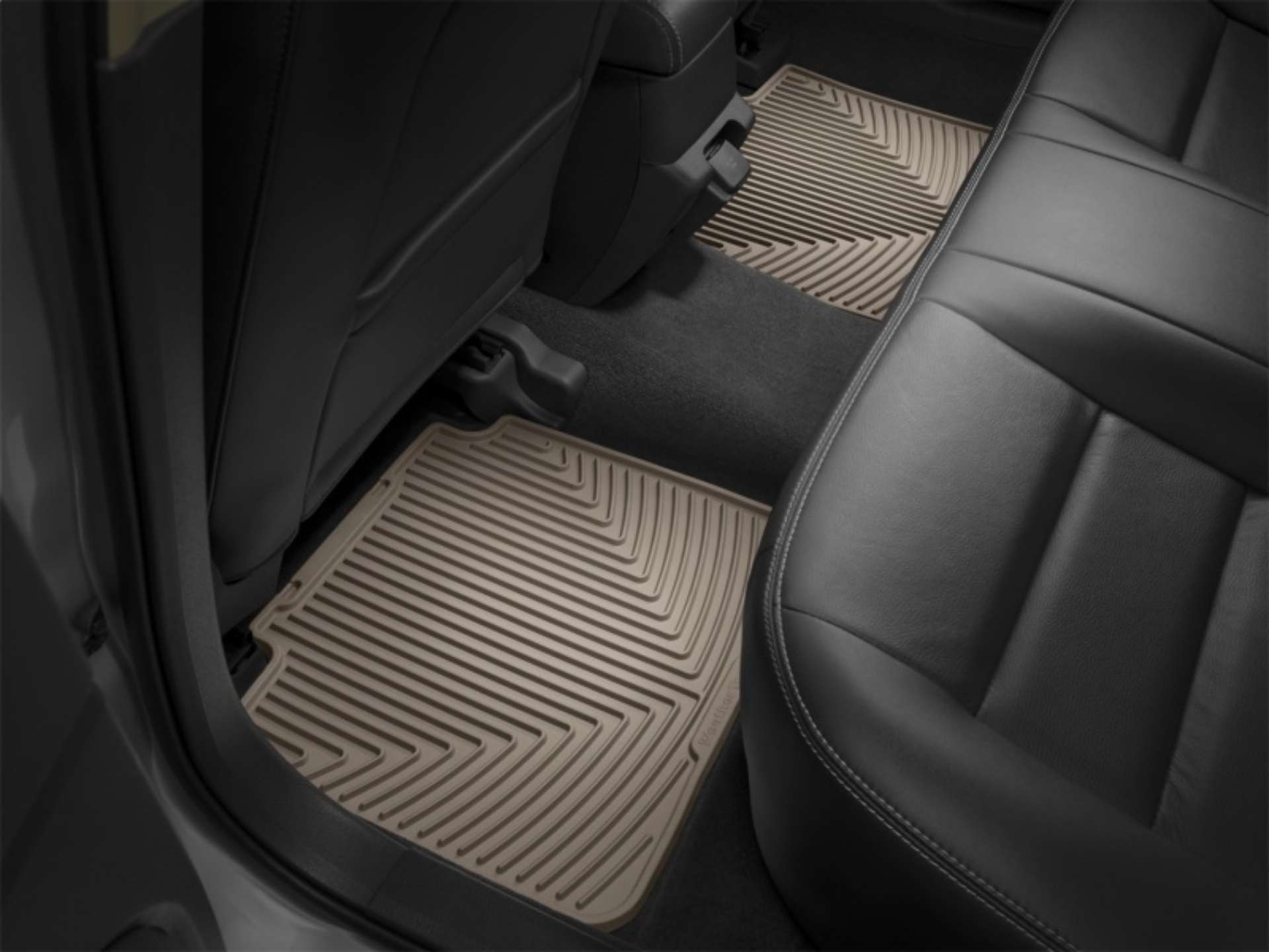 Picture of WeatherTech 2020+ Toyota Highlander Rear Rubber Mats - Tan