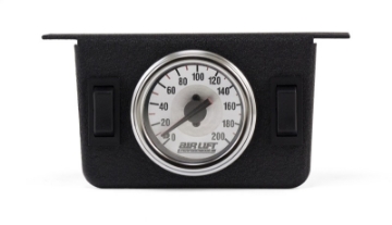 Picture of Air Lift Dual Needle Gauge Panel With Two Switches- 200 PSI