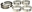 Picture of Clevite Tri Armor Ford Pass 351C 5-8L Eng 1970-74  Main Bearing Set