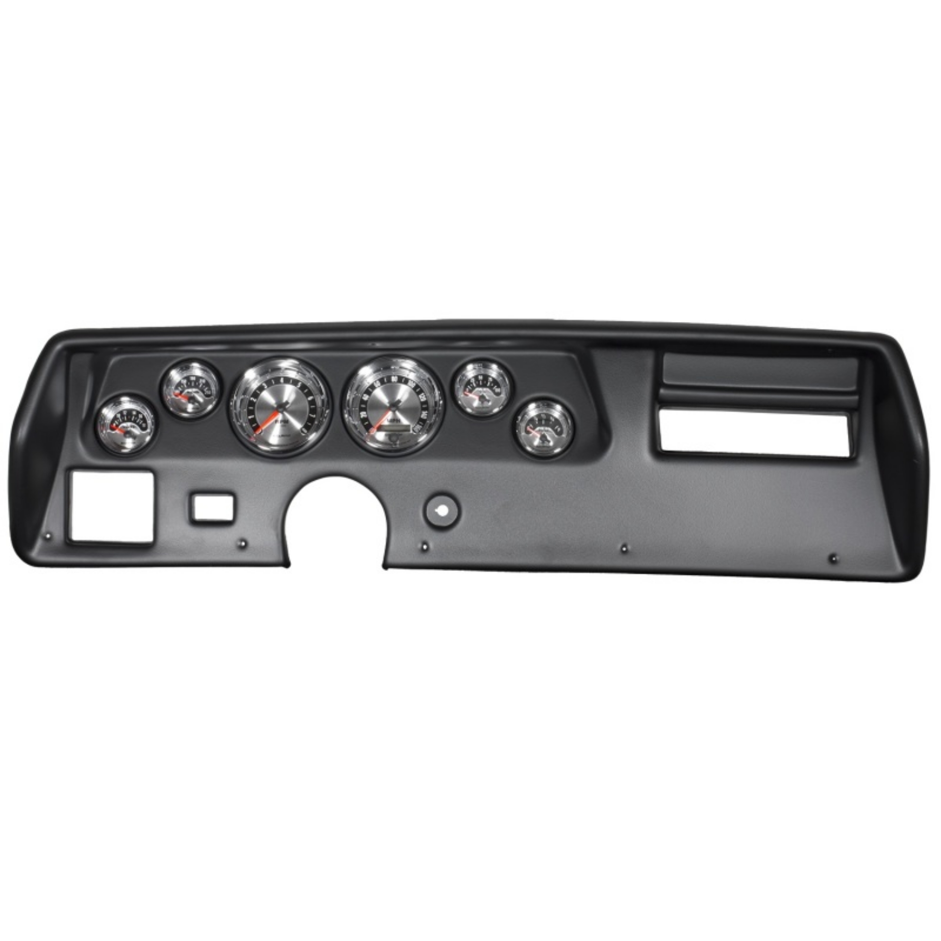 Picture of Autometer American Muscle Gauge Kit 6 Pc Chevelle SS-Monte 70-72 Tach-Mph-Fuel-Oilp-Wtmp-Volt