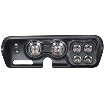 Picture of Autometer American Muscle Gauge Kit 6 Pc Bbody-Chrgr-Rdrunr-Sat 71-74 Tach-Mph-Fuel-Oilp-Wtmp-Volt