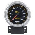 Picture of Autometer Pro-Cycle Gauge Tach 3 3-4in 10K Rpm 2 & 4 Cylinder Black Pro-Cycle