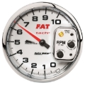 Picture of Autometer Pro-Cycle Gauge Tach 5in 10K Rpm Shift- Lite 2&4 Cylinder White Fat Tach