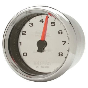 Picture of Autometer Pro-Cycle Gauge Tach 2-5-8in 8K Rpm 2&4 Cylinder Chrome