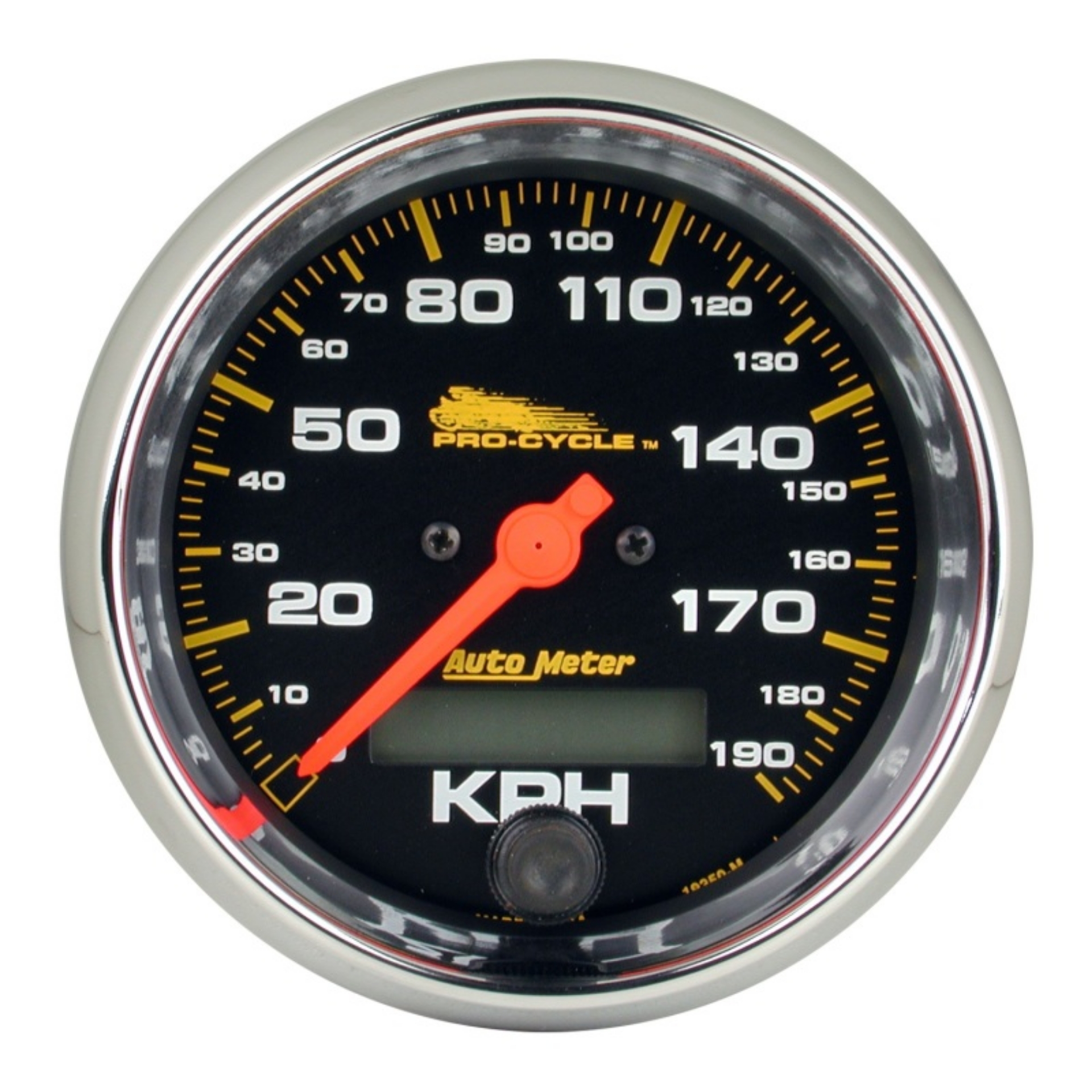 Picture of Autometer Pro-Cycle Gauge Speedo 3 3-4in 120 Mph Elec Black