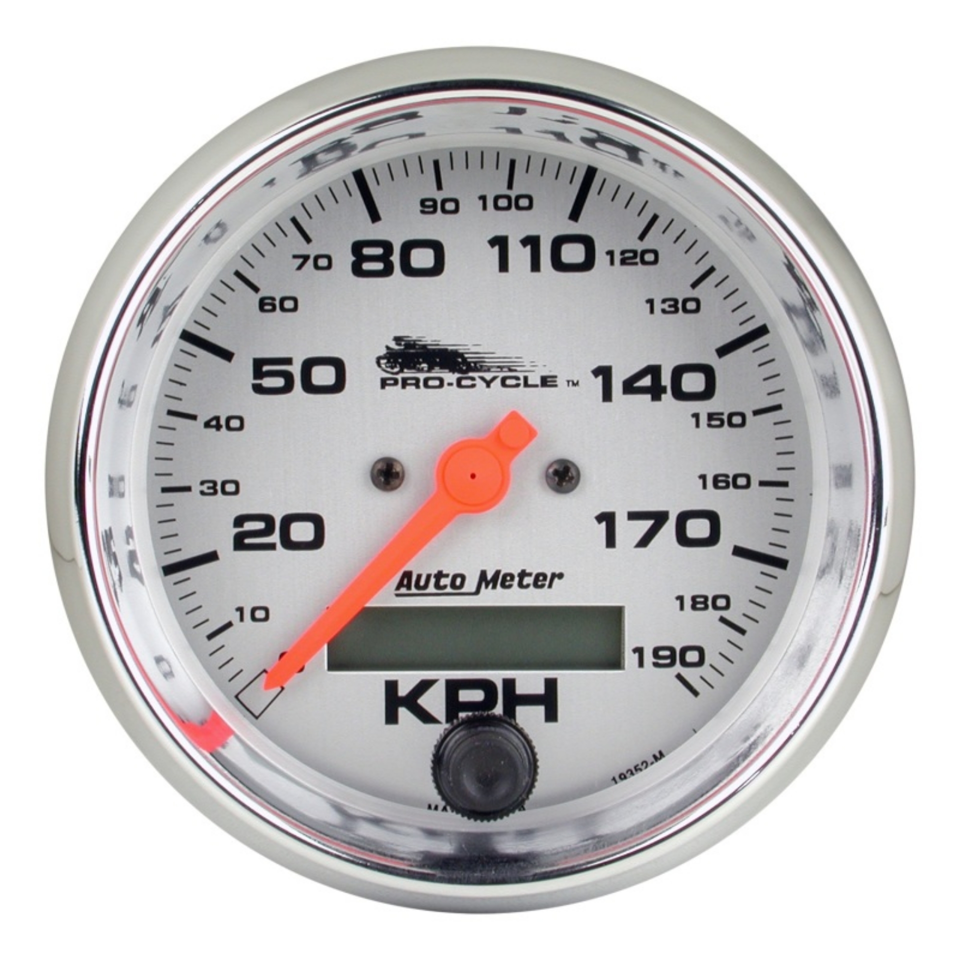 Picture of Autometer Pro-Cycle Gauge Speedo 3 3-4in 120 Mph Elec Silver