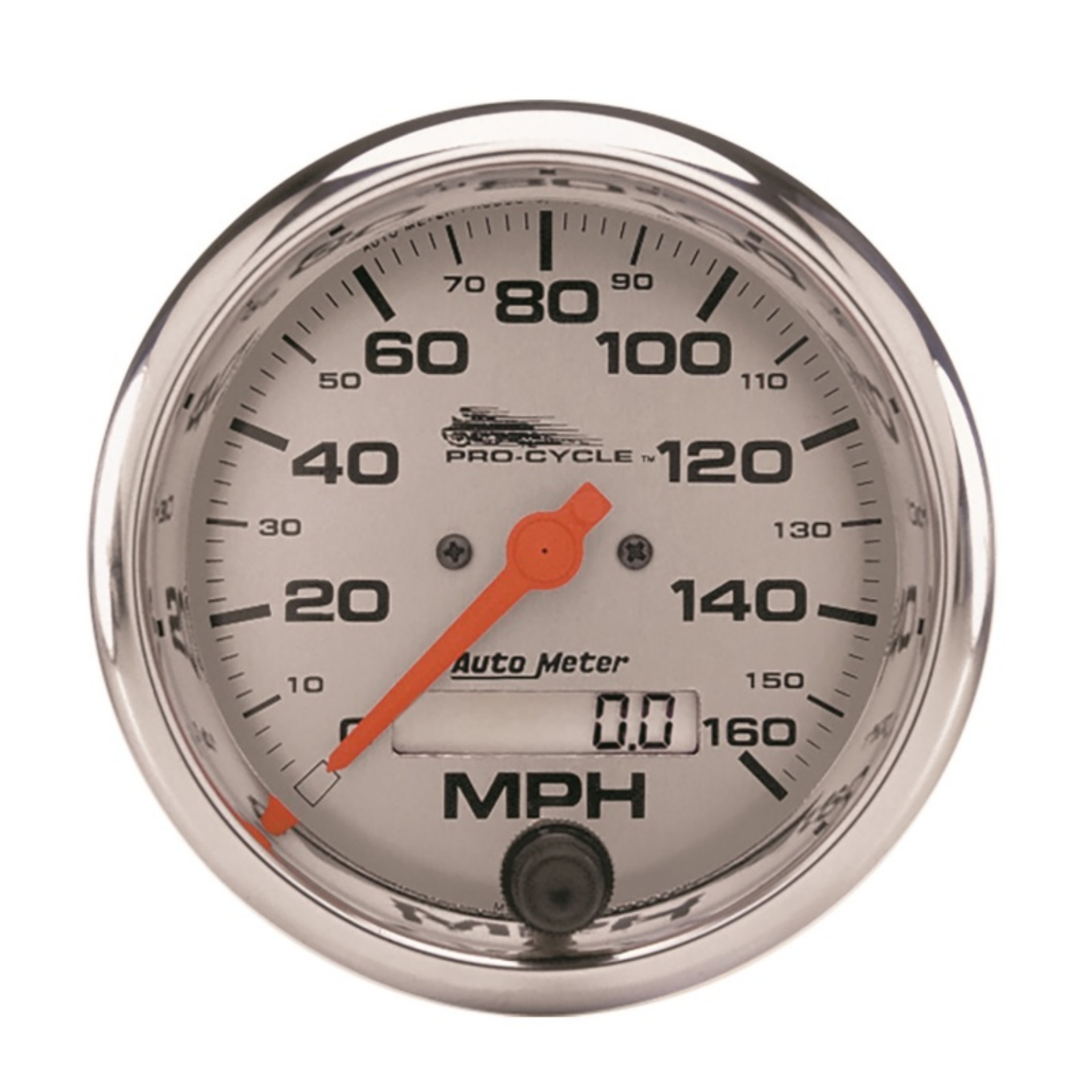 Picture of Autometer Pro-Cycle Gauge Speedo 3 3-4in 160 Mph Elec Silver