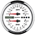 Picture of Autometer Pro-Cycle Gauge Tach-Speedo 4 1-2in 8K Rpm-120 Mph White