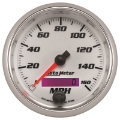 Picture of Autometer Pro-Cycle Gauge Speedometer 3 3-8in 160Mph Elec- Programmable White