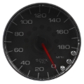 Picture of Autometer Spek-Pro Gauge Speedometer 5in 180 Mph Elec- Programmable Black-Black