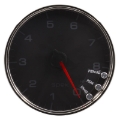 Picture of Autometer Spek-Pro Gauge Tachometer 5in 8K Rpm W-Shift Light & Peak Mem Black-Chrome