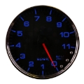 Picture of Autometer Spek-Pro Gauge Tachometer 5in 11K Rpm W-Shift Light & Peak Mem Black-Chrome