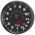 Picture of Autometer Spek-Pro Gauge Tachometer 5in 11K Rpm W-Shift Light & Peak Mem Black-Black