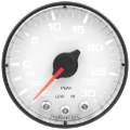 Picture of Autometer Spek-Pro Gauge Vac-Boost 2 1-16in 30Inhg-30psi Stepper Motor W-Peak & Warn White-Black